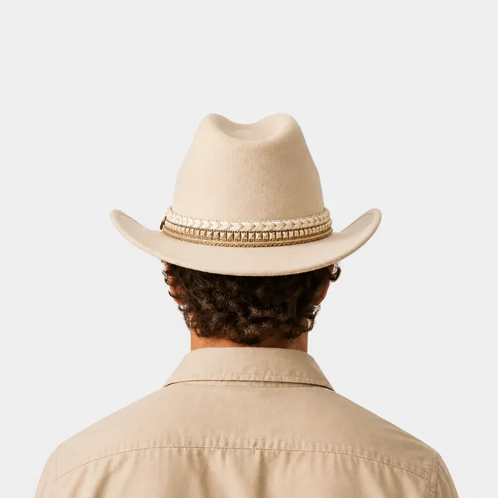 La boîte à chapeaux Chapeau Equitation Western - Feutre Coeur Homme et Femme