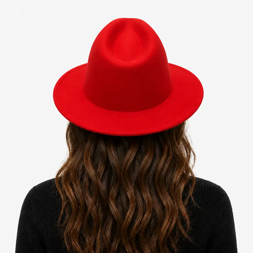 La boîte à chapeaux Chapeau Fedora Femme - Elegant pour Mariage et Soiree