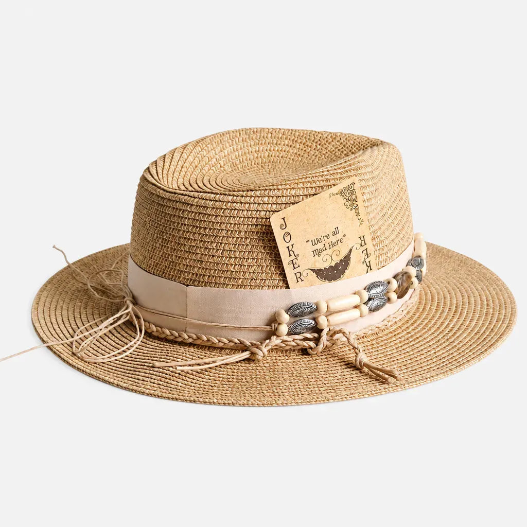 La boîte à chapeaux Chapeau Femme en Feutre - Colorblock Large Bord Western