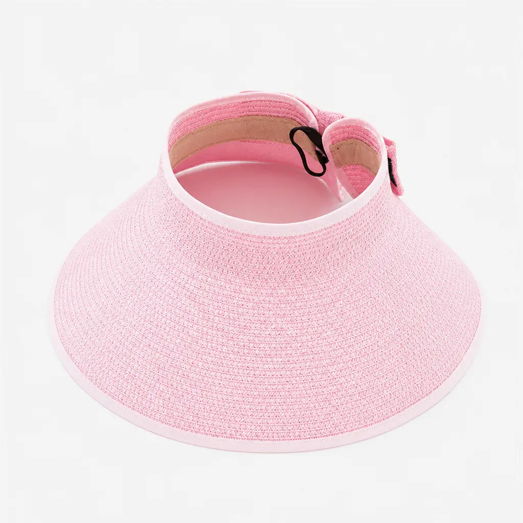 La boîte à chapeaux Chapeau Femme pour le Soleil - Paille Noeud Vacances