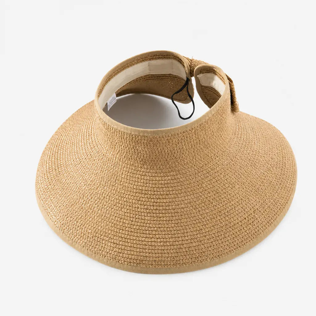 La boîte à chapeaux Chapeau Femme pour le Soleil - Paille Noeud Vacances