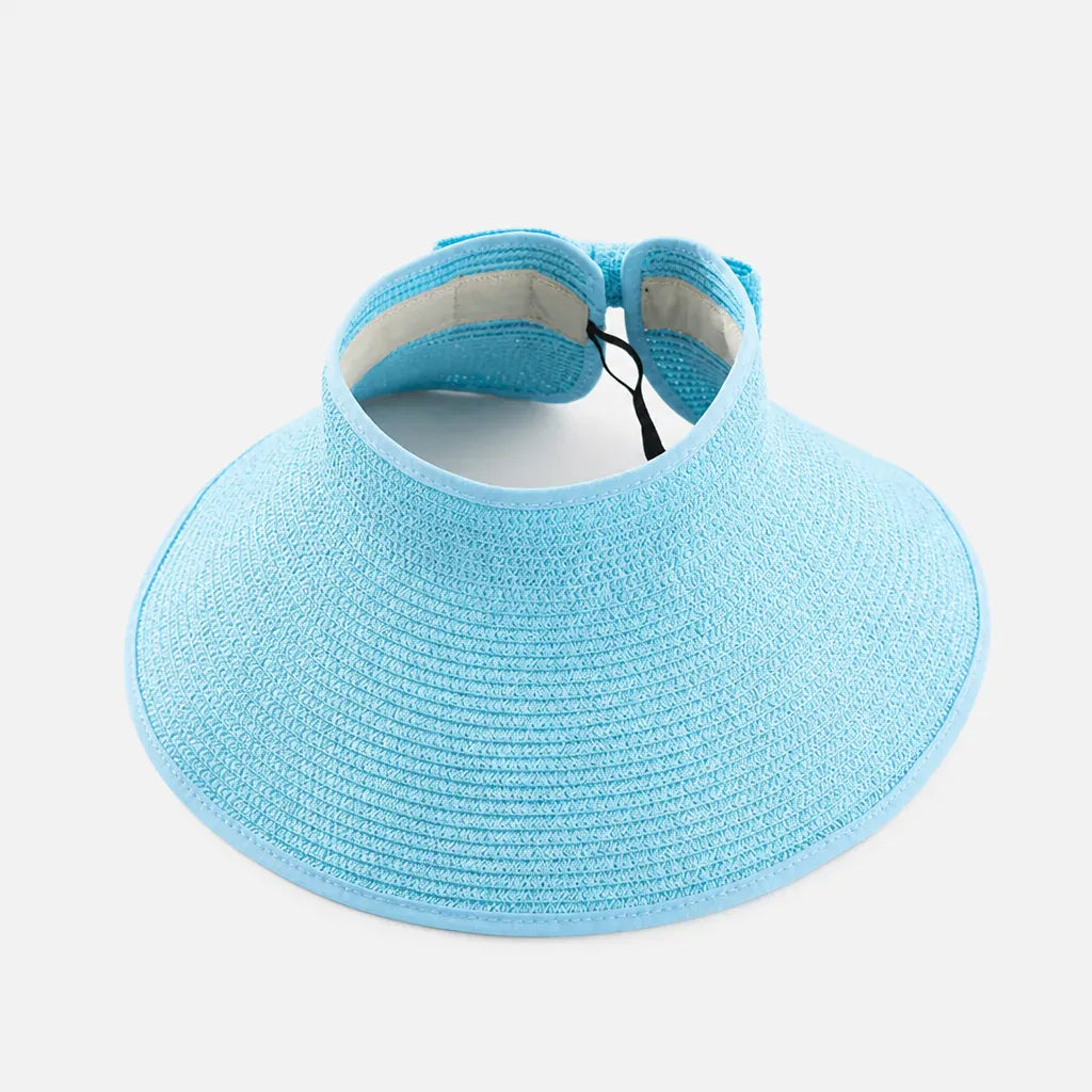 La boîte à chapeaux Chapeau Femme pour le Soleil - Paille Noeud Vacances