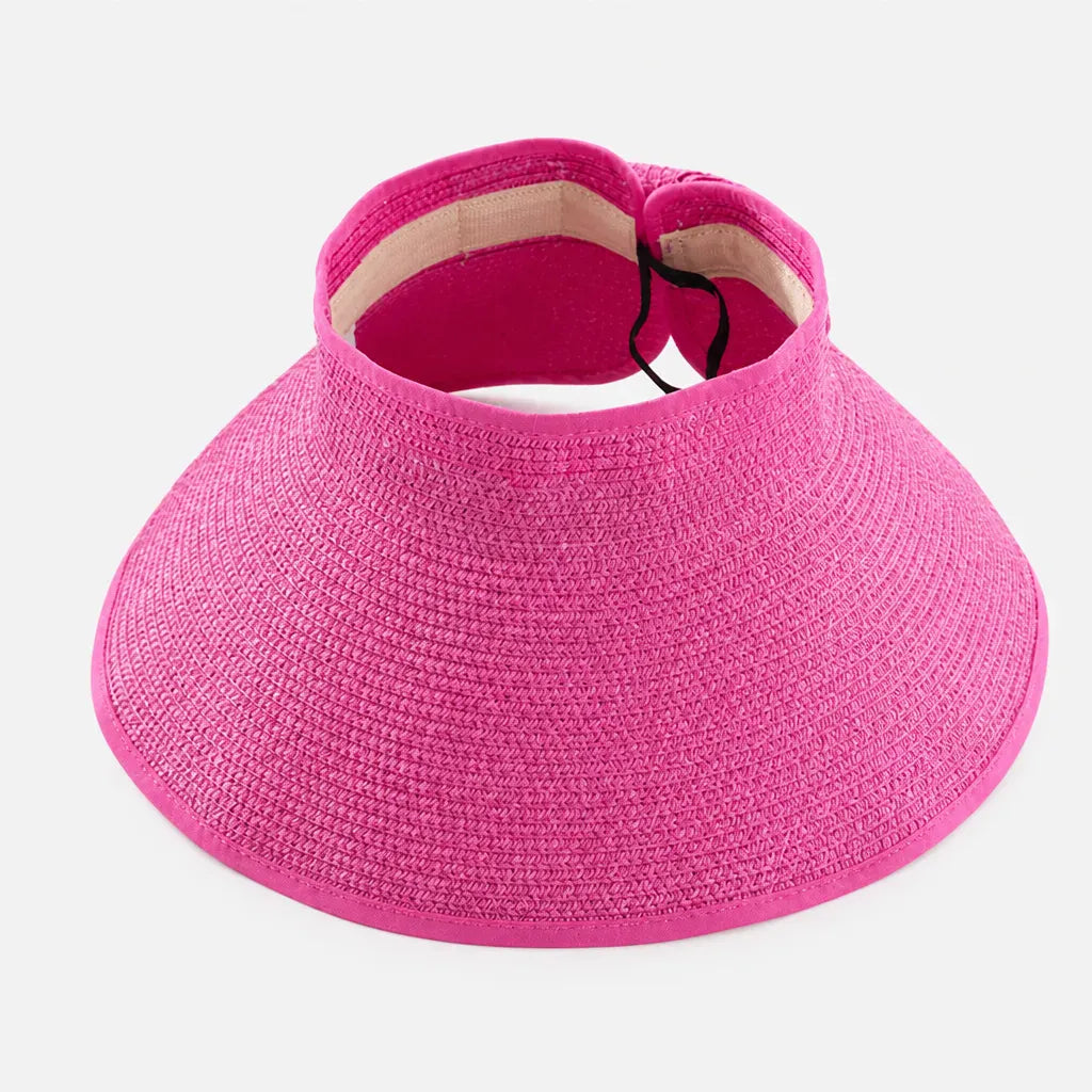 La boîte à chapeaux Chapeau Femme pour le Soleil - Paille Noeud Vacances