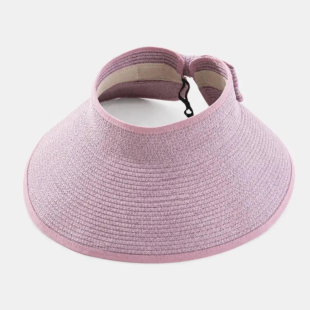 La boîte à chapeaux Chapeau Femme pour le Soleil - Paille Noeud Vacances