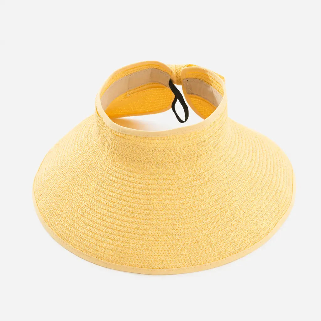 La boîte à chapeaux Chapeau Femme pour le Soleil - Paille Noeud Vacances