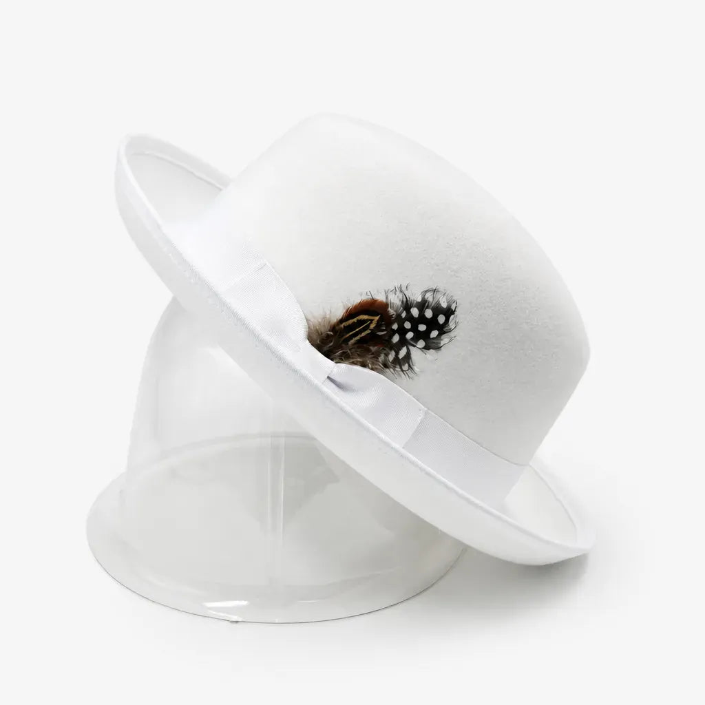 La boîte à chapeaux Chapeau Feutre Homme - Plume Style Gentleman Vintage