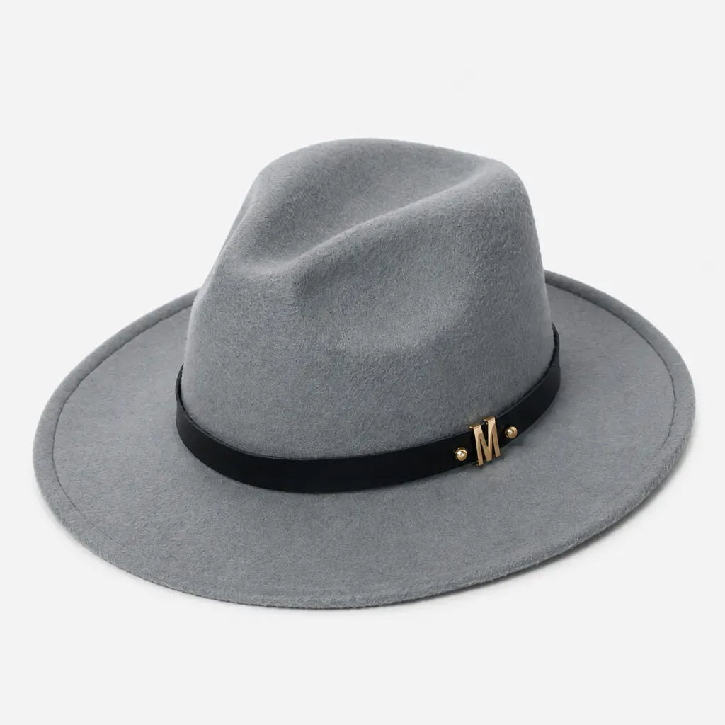 La boîte à chapeaux Chapeau Feutre Noir Homme - Jazz Elegant Hiver