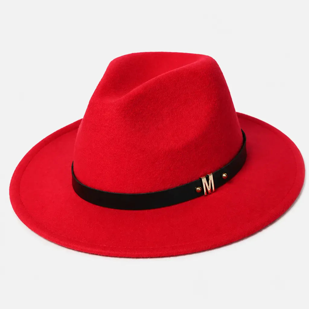La boîte à chapeaux Chapeau Feutre Noir Homme - Jazz Elegant Hiver