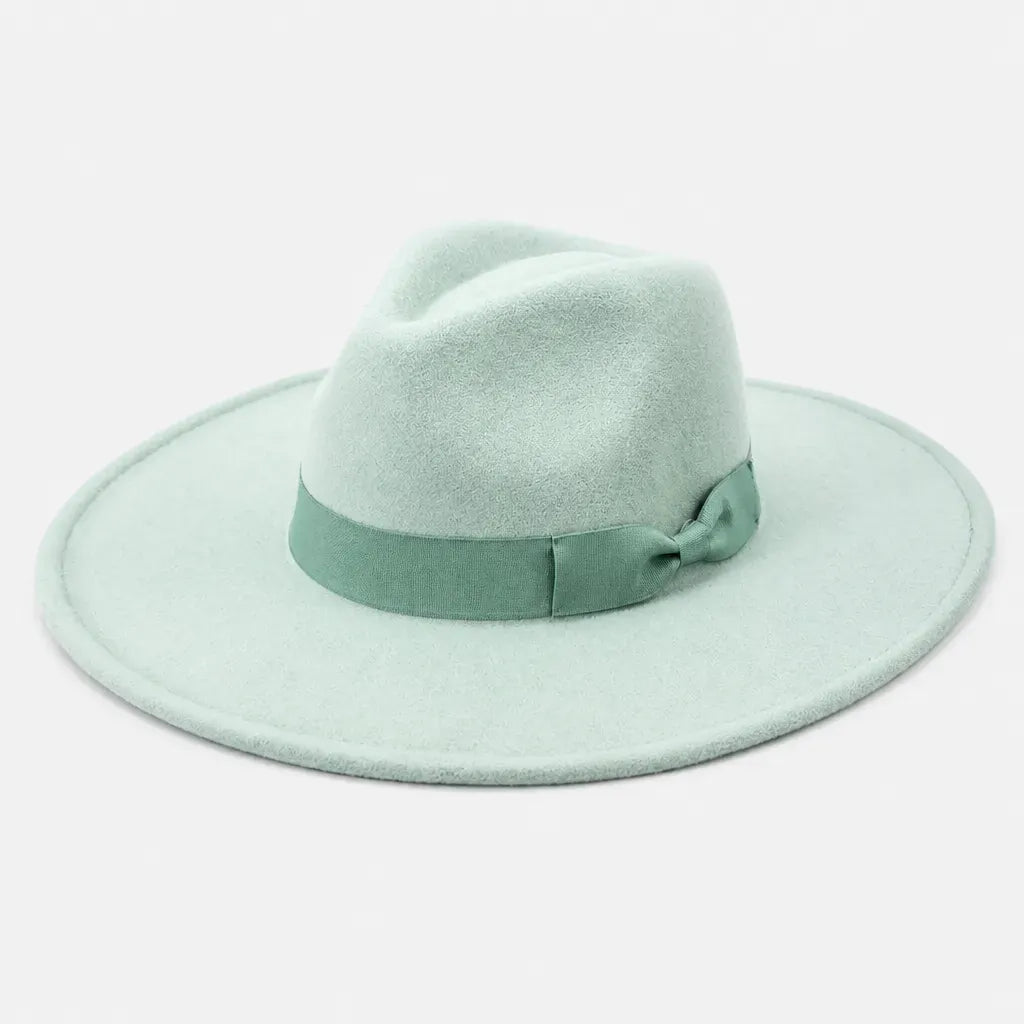 La boîte à chapeaux Chapeau Feutre pour Femme - Retro Elegant Mariage