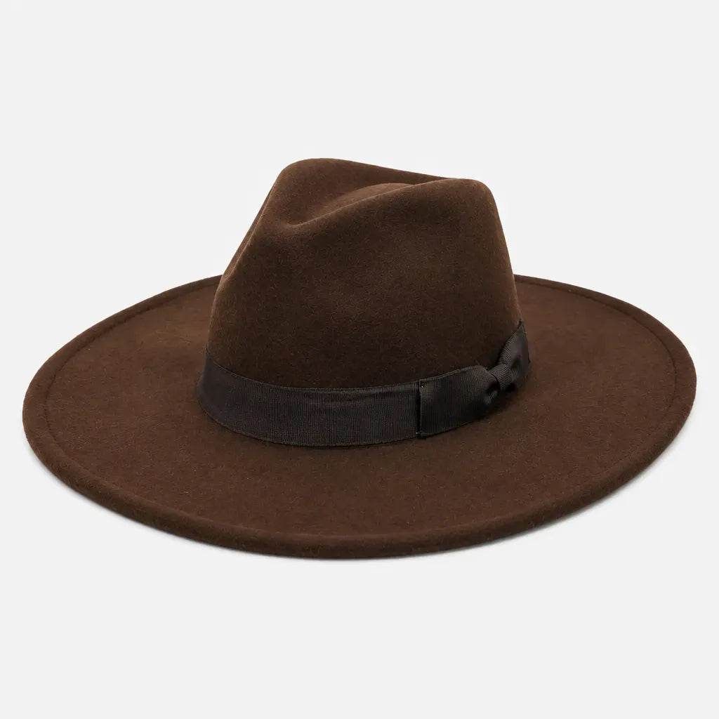 La boîte à chapeaux Chapeau Feutre pour Femme - Retro Elegant Mariage