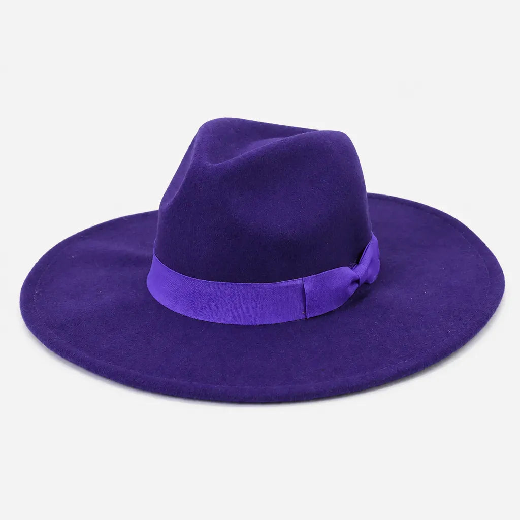 La boîte à chapeaux Chapeau Feutre pour Femme - Retro Elegant Mariage