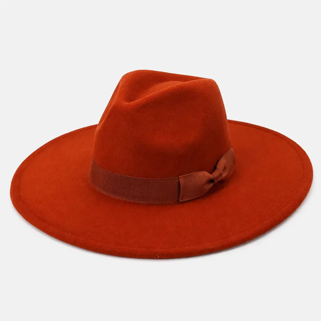 La boîte à chapeaux Chapeau Feutre pour Femme - Retro Elegant Mariage