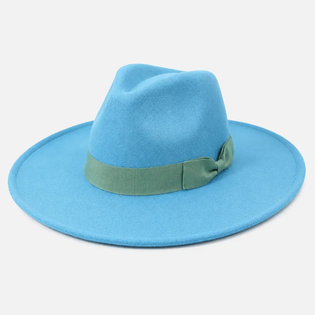 La boîte à chapeaux Chapeau Feutre pour Femme - Retro Elegant Mariage