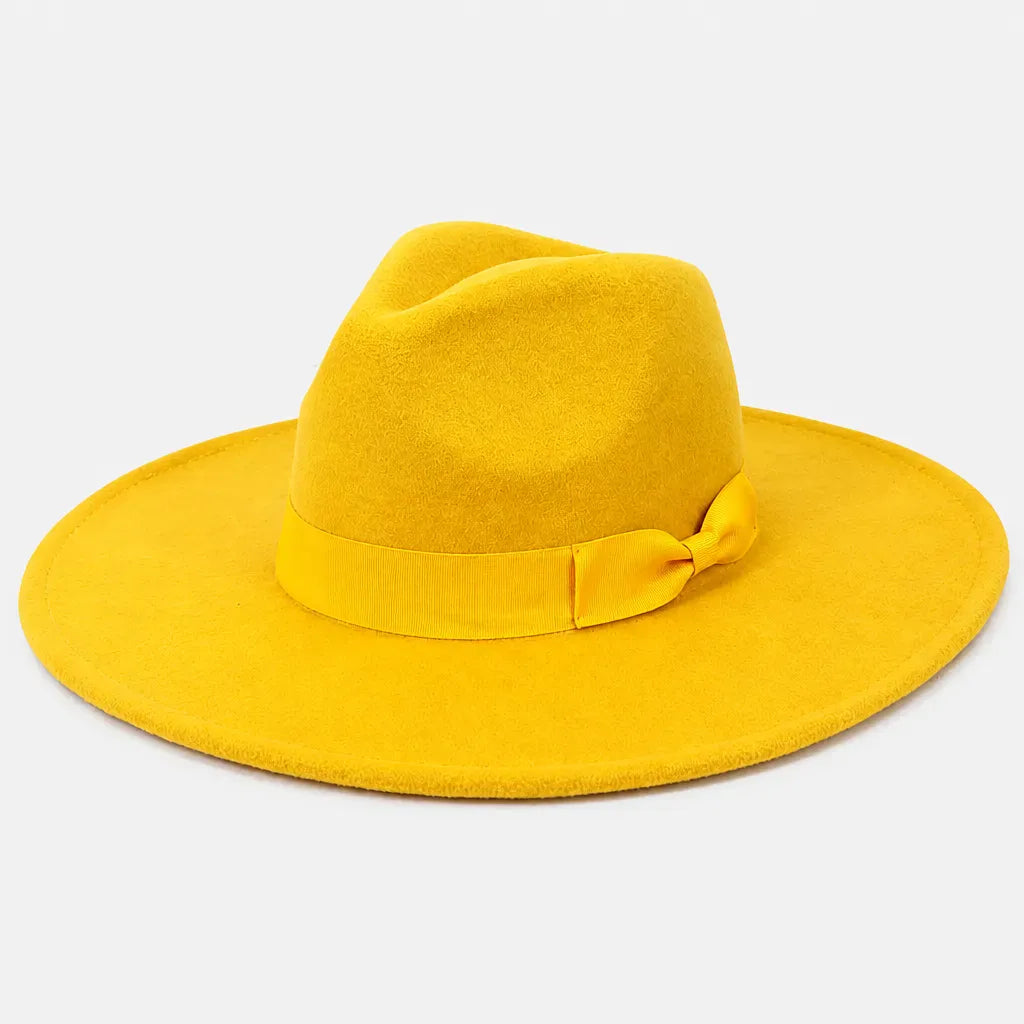 La boîte à chapeaux Chapeau Feutre pour Femme - Retro Elegant Mariage
