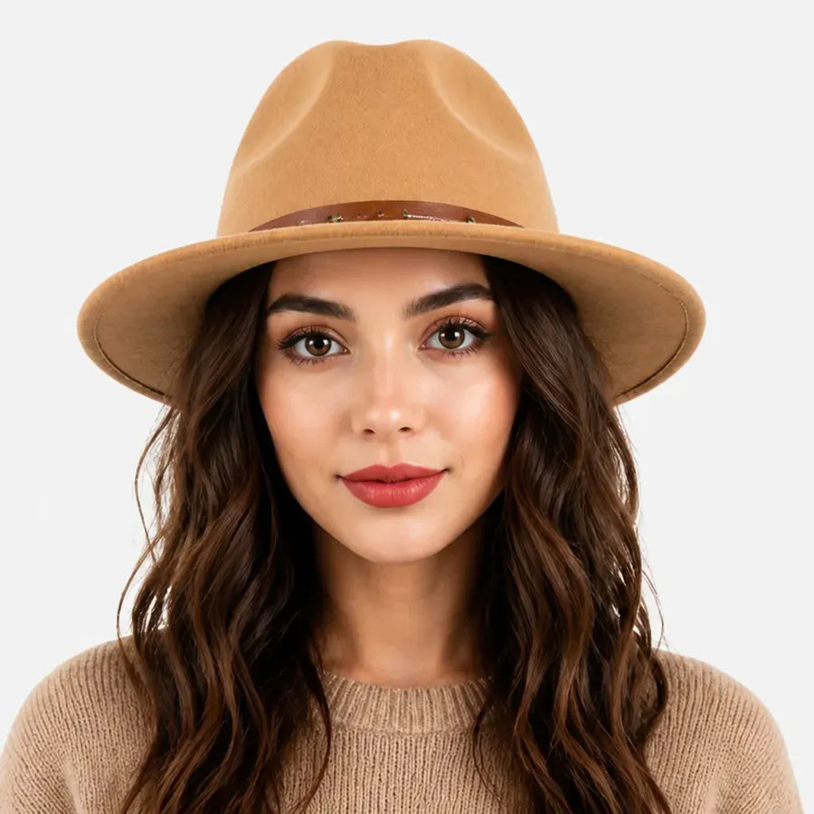 La boîte à chapeaux Chapeau Feutre pour Homme - Laine Eglise Automne-Hiver