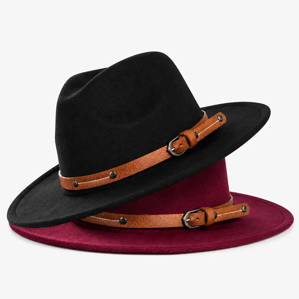La boîte à chapeaux Chapeau Feutre pour Homme - Laine Eglise Automne-Hiver