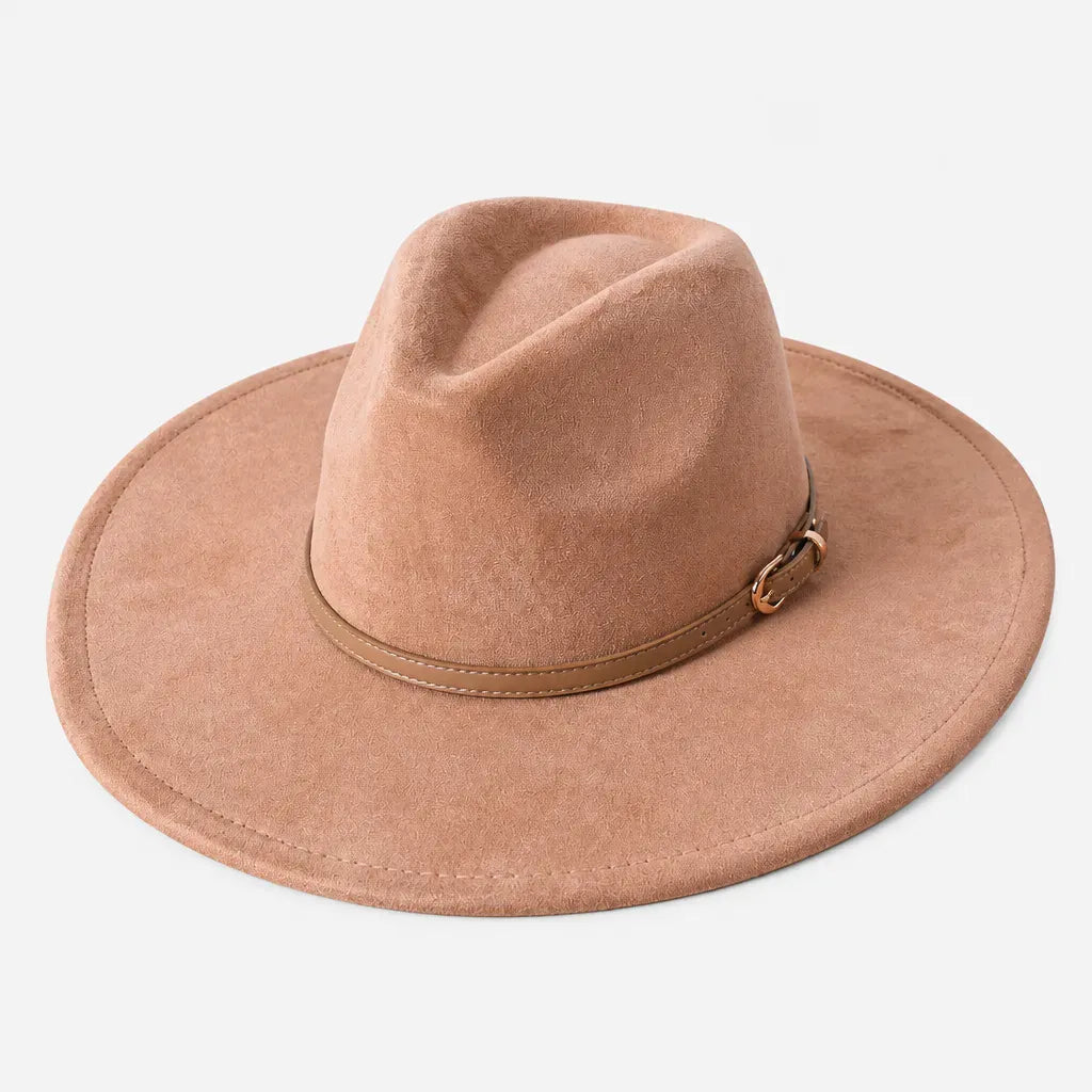 La boîte à chapeaux Chapeau Large Bord Femme - Fedora a Calotte en Forme de Coeur