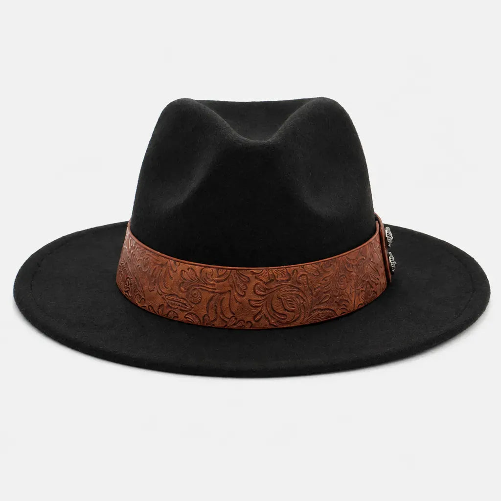 La boîte à chapeaux Chapeau Panama Homme - a Ceinture Gravee, Version Enfant Disponible