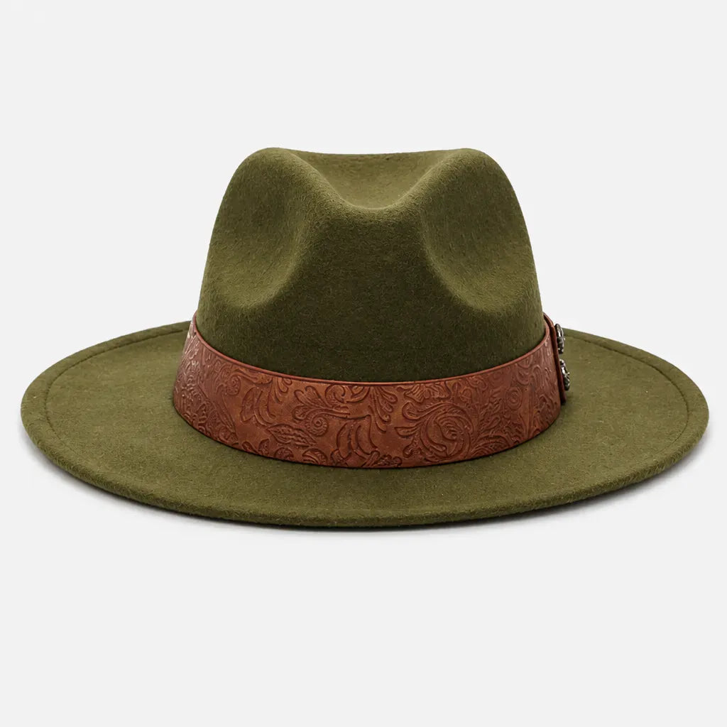 La boîte à chapeaux Chapeau Panama Homme - a Ceinture Gravee, Version Enfant Disponible