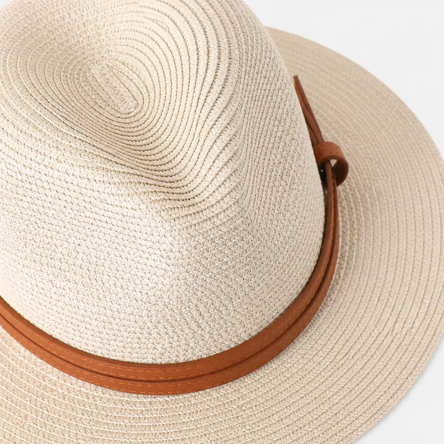 La boîte à chapeaux Chapeau Panama pour Homme - Paille 56-60cm Ete