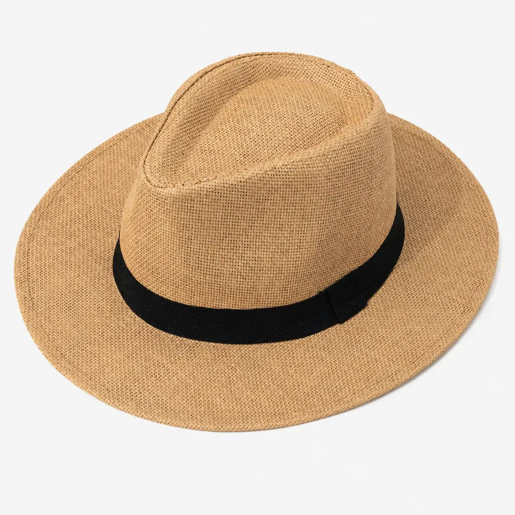 La boîte à chapeaux Chapeau Soleil Large Bord Femme - Style Anglais Voyage Plage