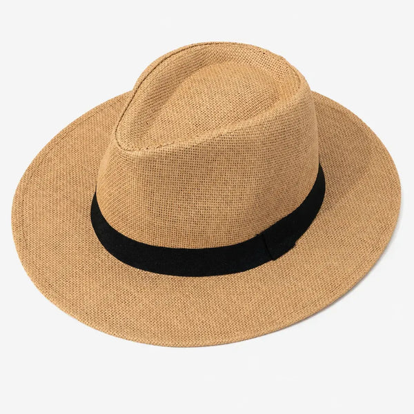 Chapeau Soleil Large Bord Femme - Style Anglais Voyage Plage