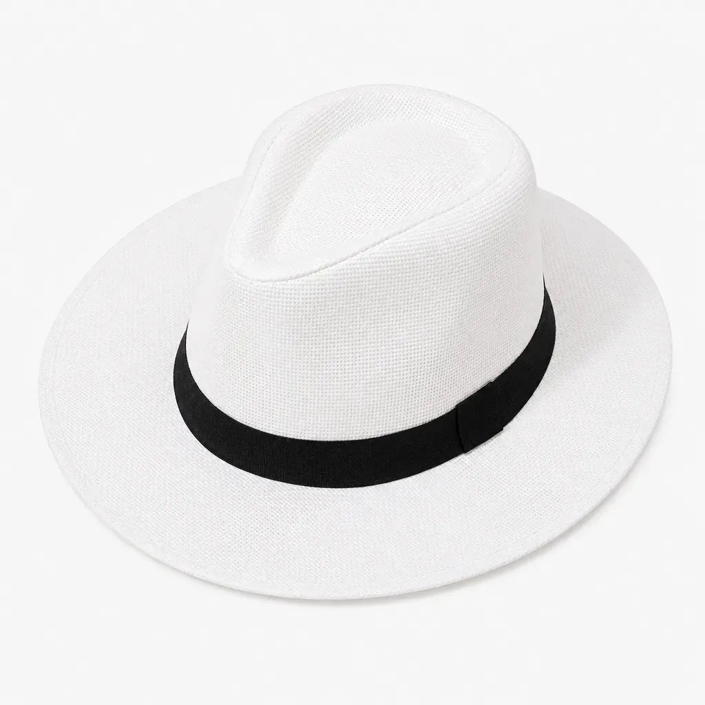 La boîte à chapeaux Chapeau Soleil Large Bord Femme - Style Anglais Voyage Plage