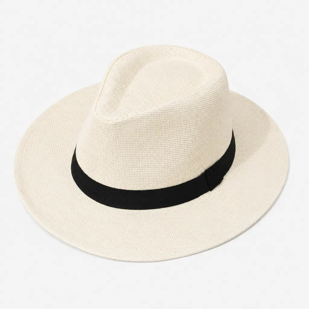 La boîte à chapeaux Chapeau Soleil Large Bord Femme - Style Anglais Voyage Plage