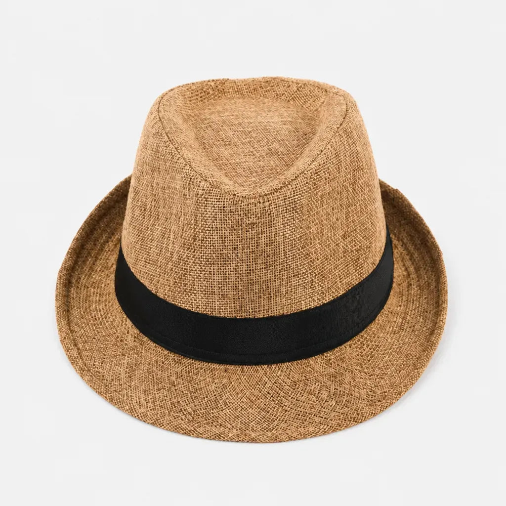 La boîte à chapeaux Chapeau Trilby Homme - Leger et Respirant Style Jazz Anglais
