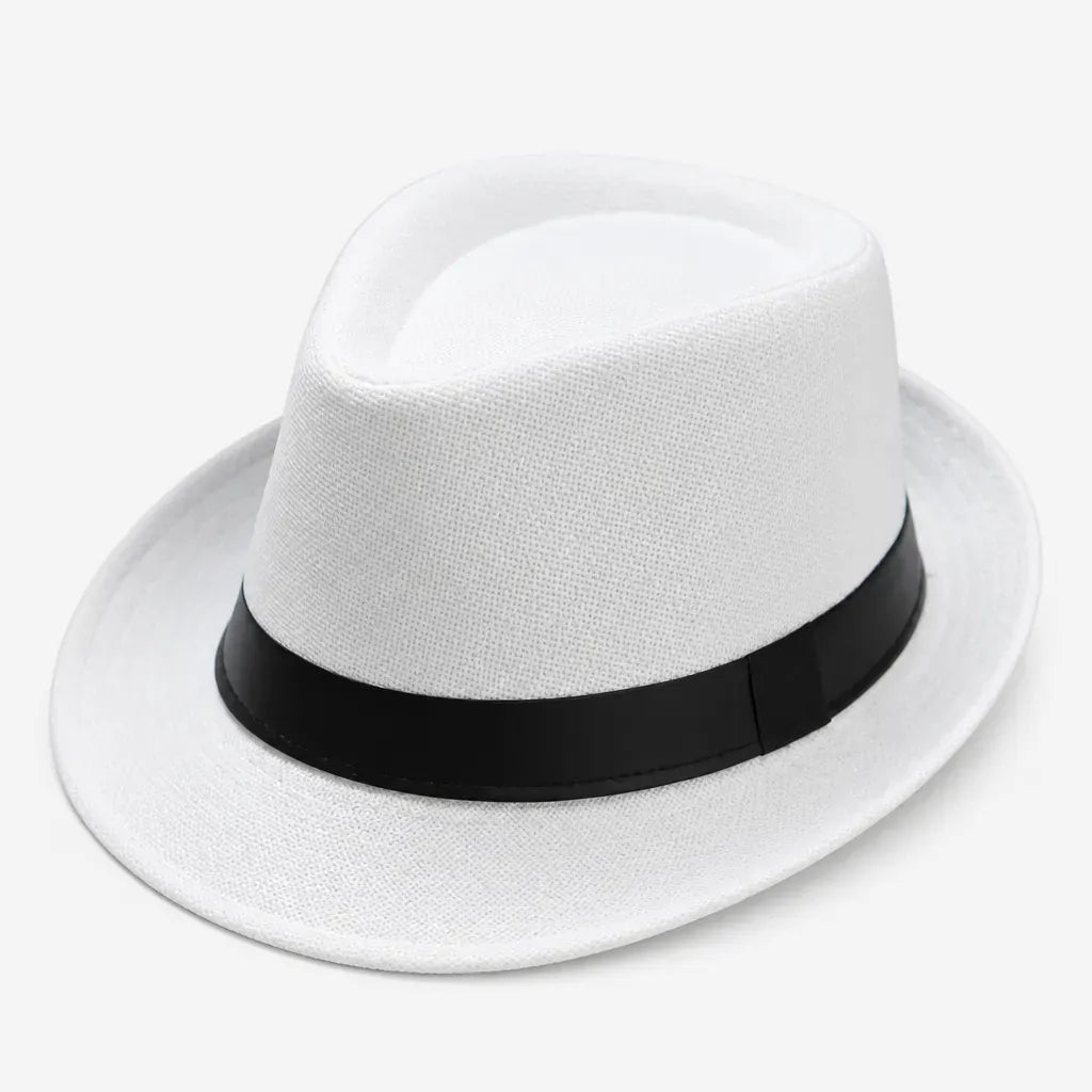 La boîte à chapeaux Chapeau Trilby Homme - Leger et Respirant Style Jazz Anglais