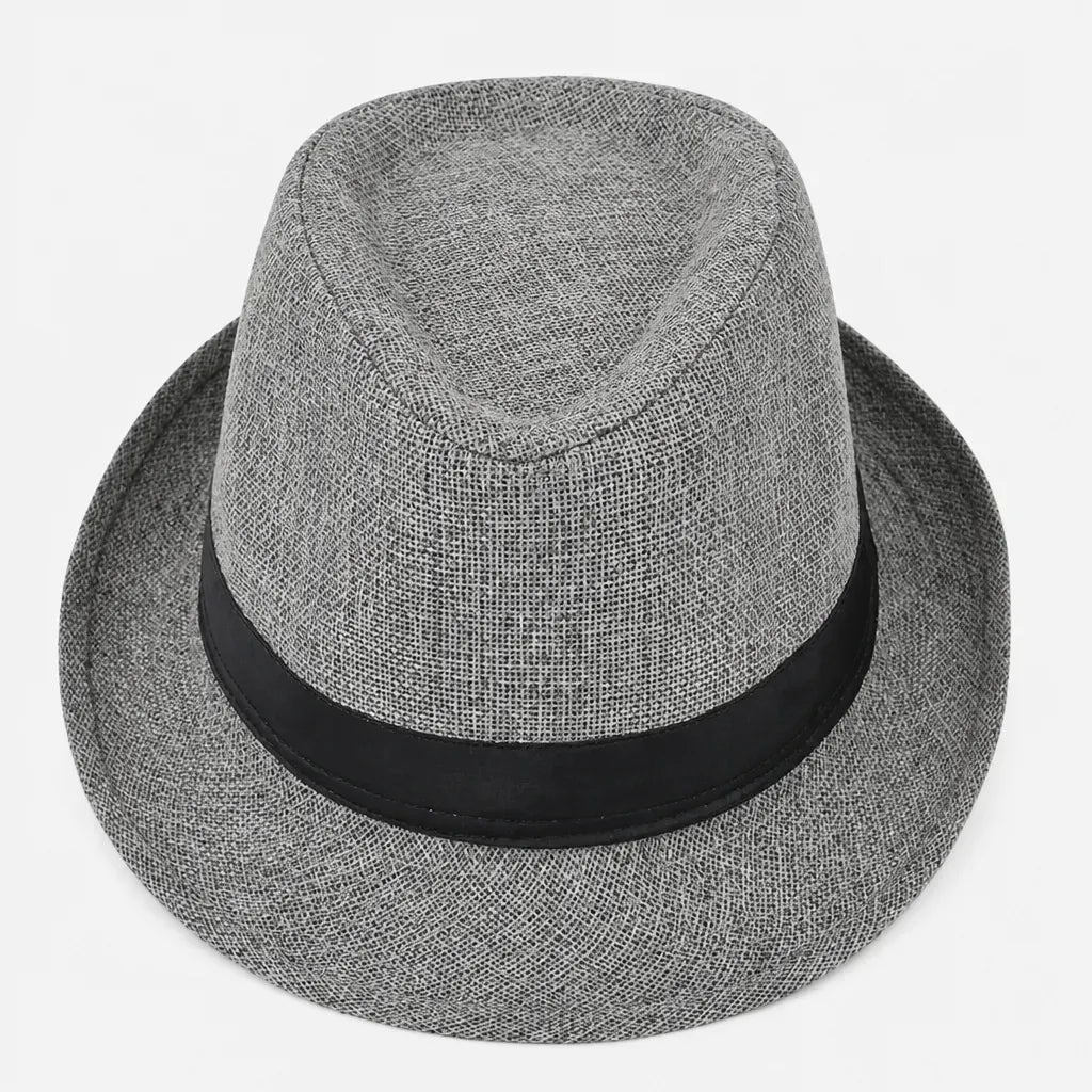 La boîte à chapeaux Chapeau Trilby Homme - Leger et Respirant Style Jazz Anglais