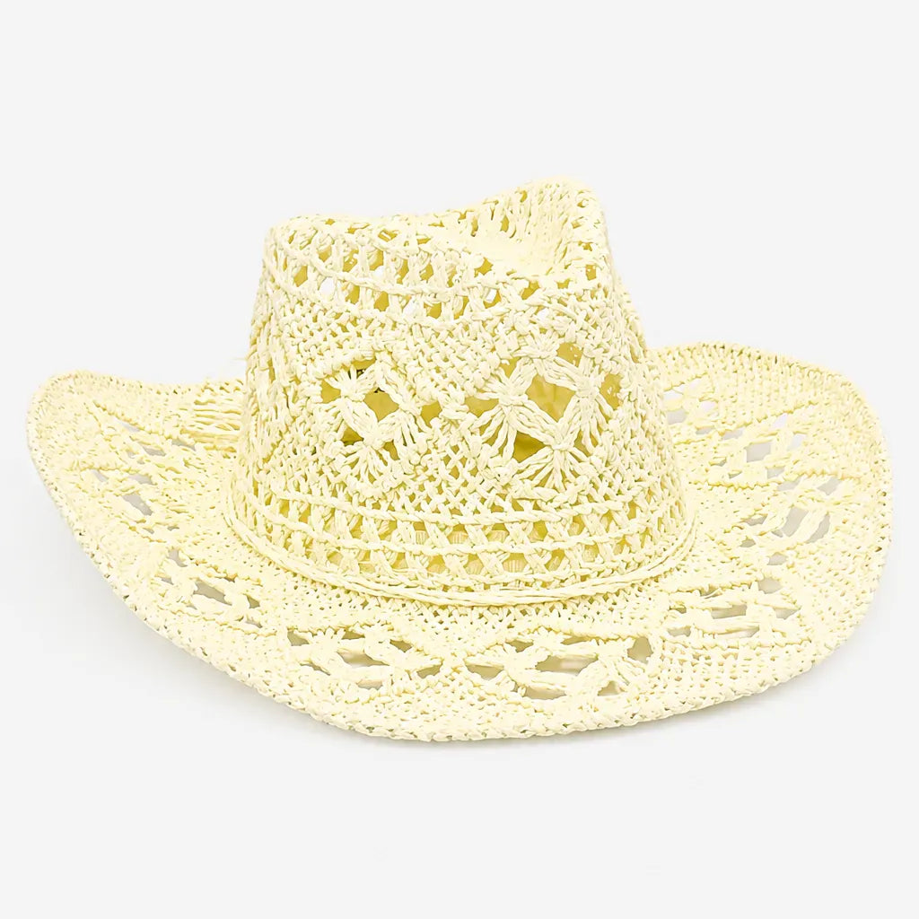 La boîte à chapeaux Chapeaux Western Femme - Pliable et Ajoure pour les Vacances