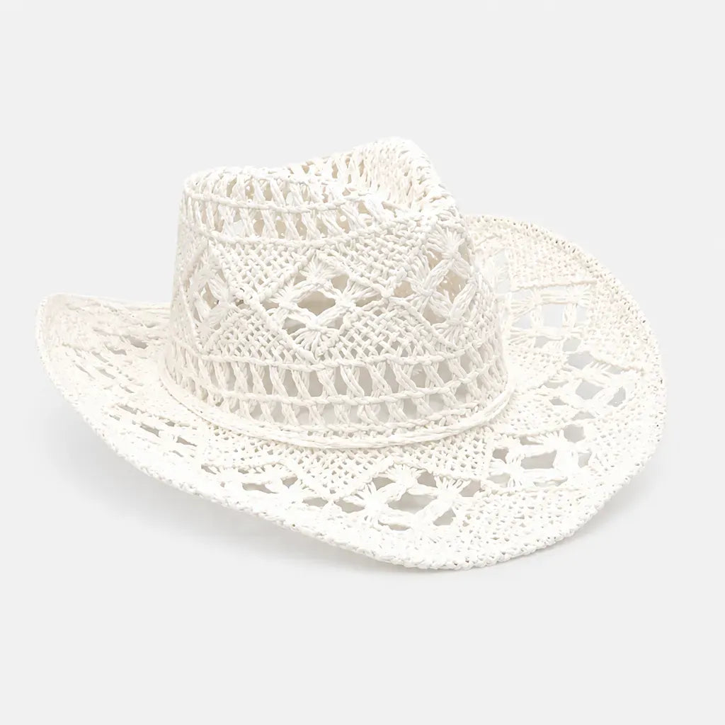 La boîte à chapeaux Chapeaux Western Femme - Pliable et Ajoure pour les Vacances