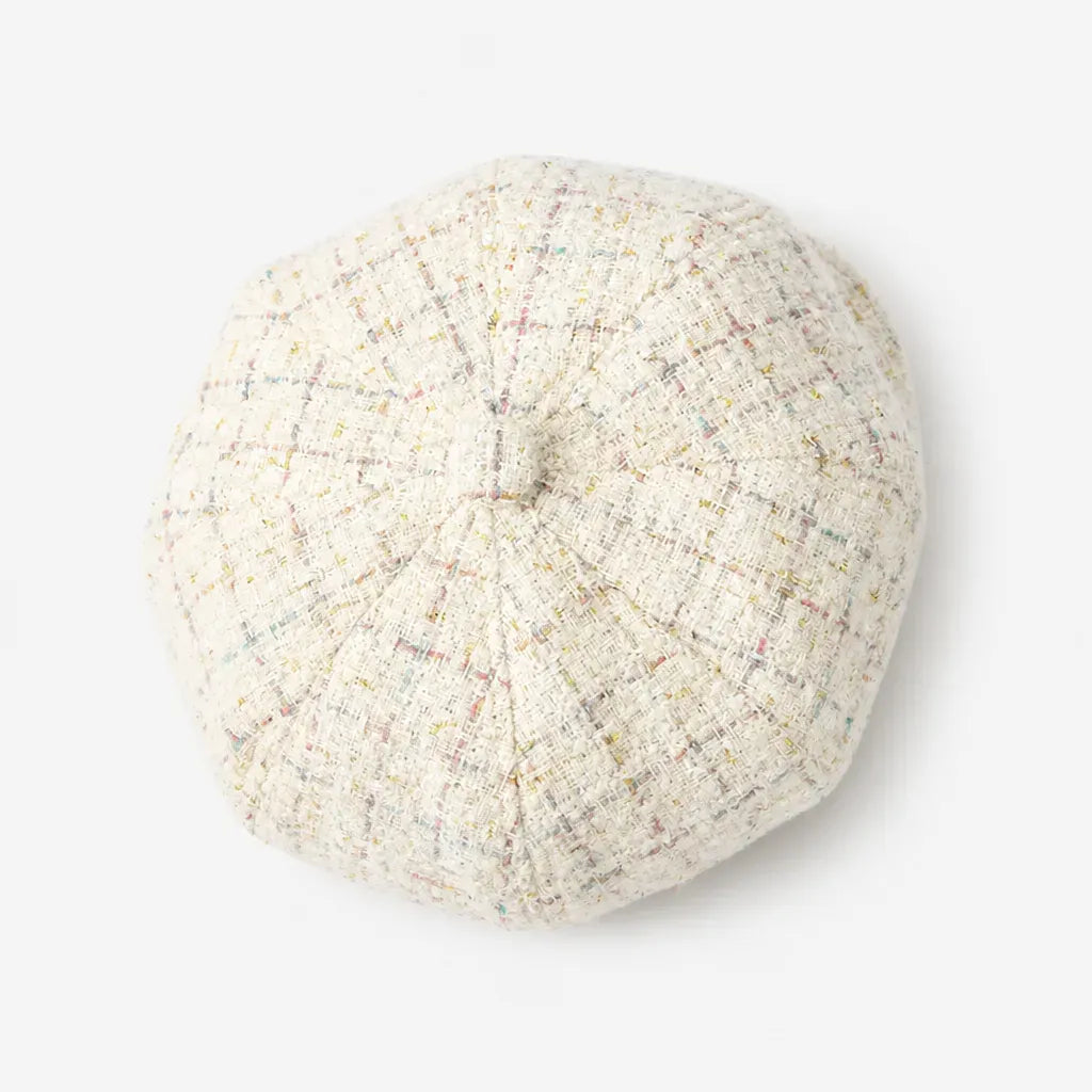 La boîte à chapeaux Gavroche Casquette Femme - Ecossaise Octogonale Retro