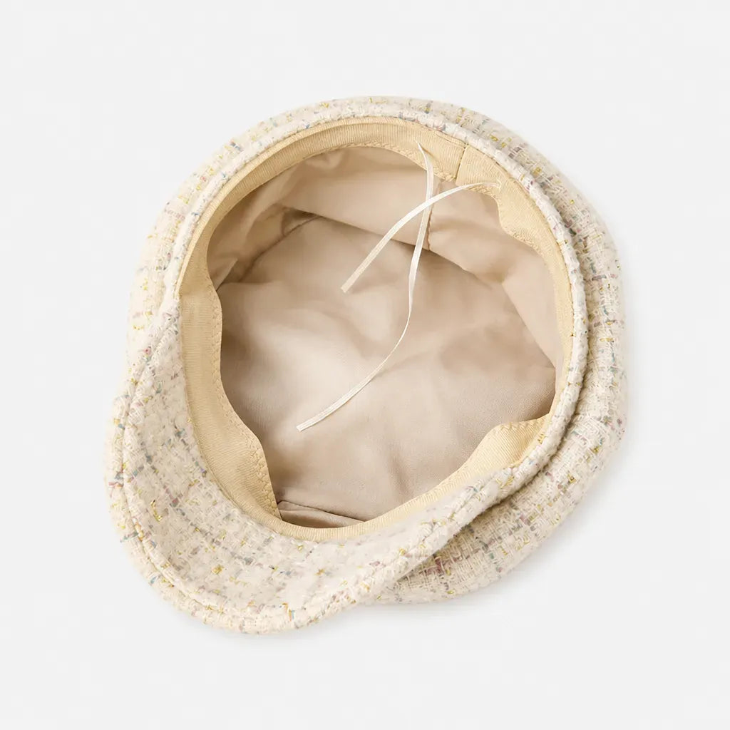 La boîte à chapeaux Gavroche Casquette Femme - Ecossaise Octogonale Retro