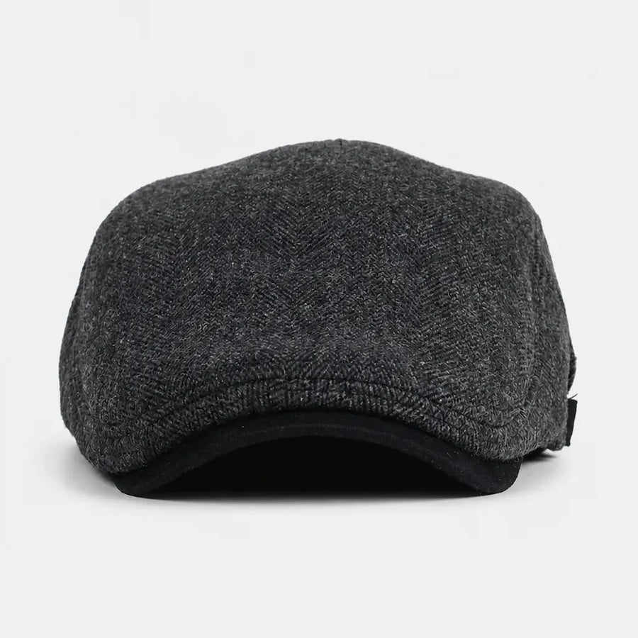 La boîte à chapeaux Gavroche Casquette Homme - Chevrons Rayures Grande Taille