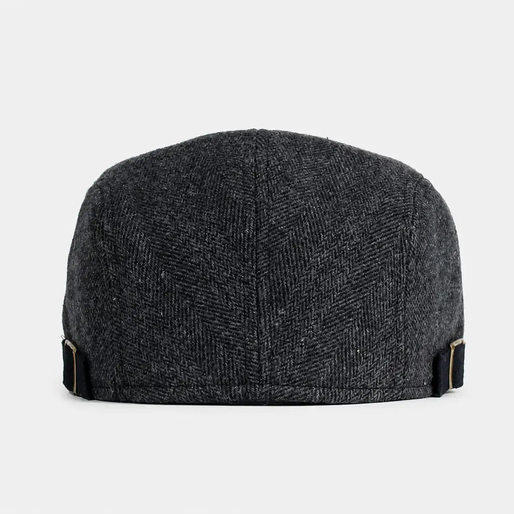 La boîte à chapeaux Gavroche Casquette Homme - Chevrons Rayures Grande Taille