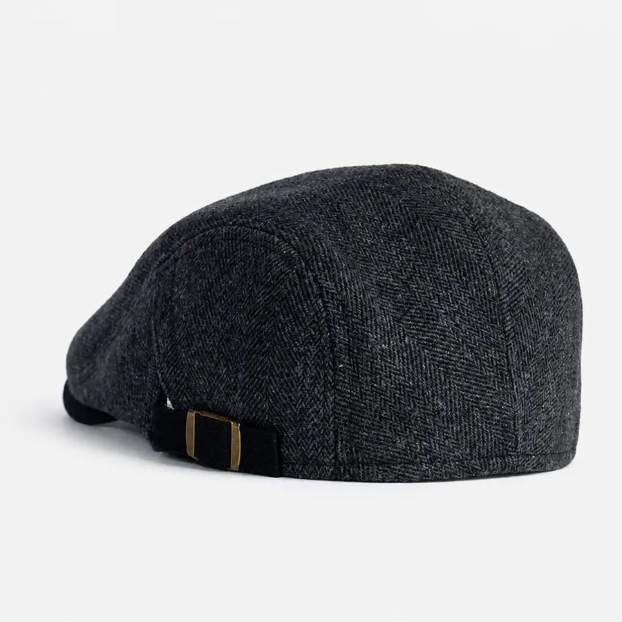 La boîte à chapeaux Gavroche Casquette Homme - Chevrons Rayures Grande Taille
