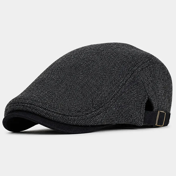 Gavroche Casquette Homme - Chevrons Rayures Grande Taille