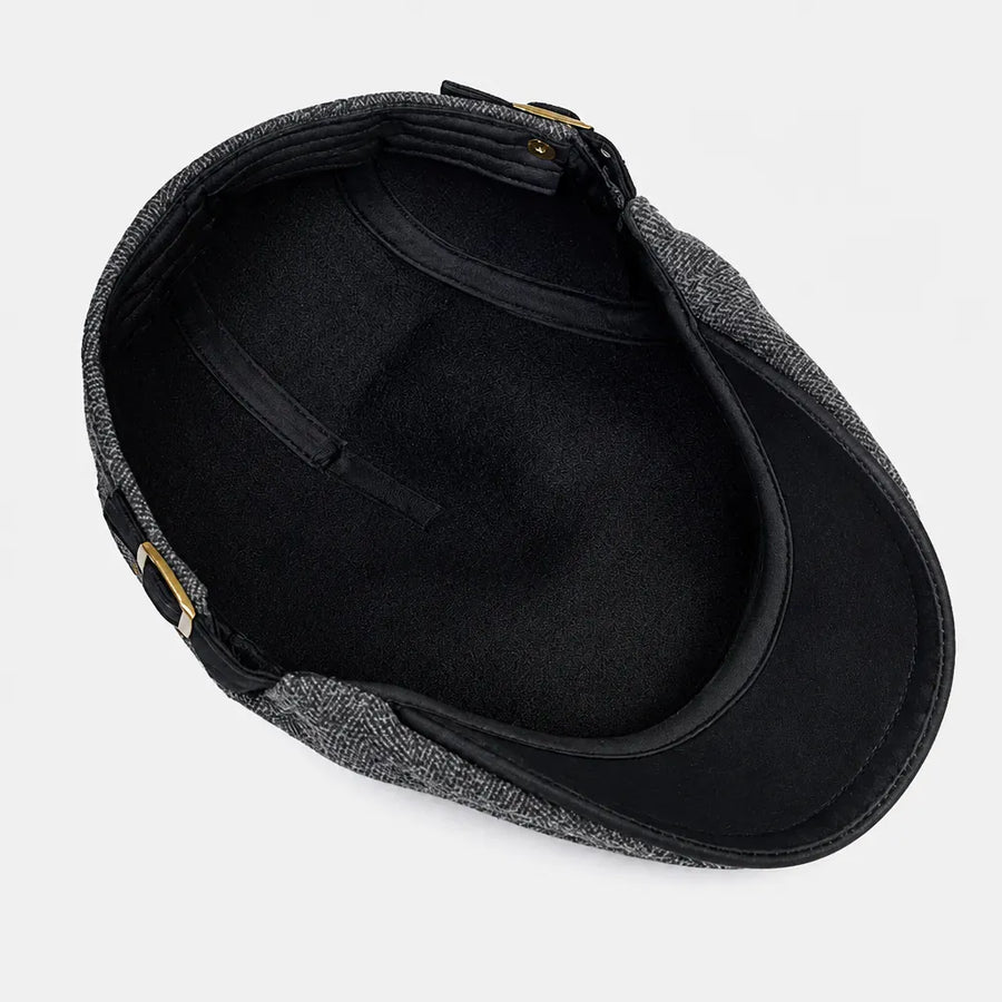 La boîte à chapeaux Gavroche Casquette Homme - Chevrons Rayures Grande Taille