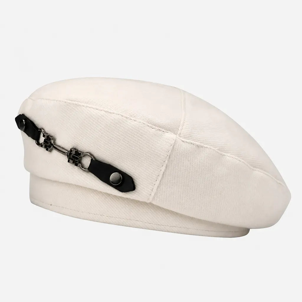 La boîte à chapeaux Grand Beret Femme - Style Coreen, Amincissant pour Visage